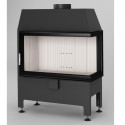 Kurtuve HEATRO 69 P ar labo sānu stiklu  , 11kW , 690mm sērijas platums , h=450mm, dūmvada Ø 180mm