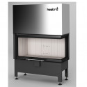 Kurtuve HEATRO 81 PH , ar labo sānu stiklu, ar durvju pacelšanu , 12kW , 810mm sērijas platums , h=450mm, dūmvada Ø 180mm