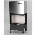 Kurtuve HEATRO 55 PH , ar labo sānu stiklu, ar durvju pacelšanu , 9kW , 550mm sērijas platums , h=450mm, dūmvada Ø 180mm